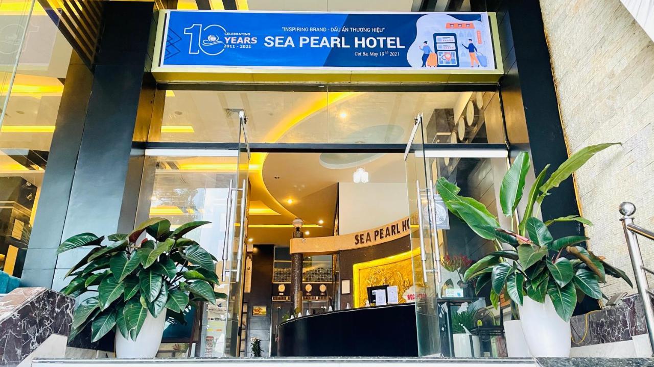 Sea Pearl Cat Ba Hotel Dong Khe Sau Exterior foto